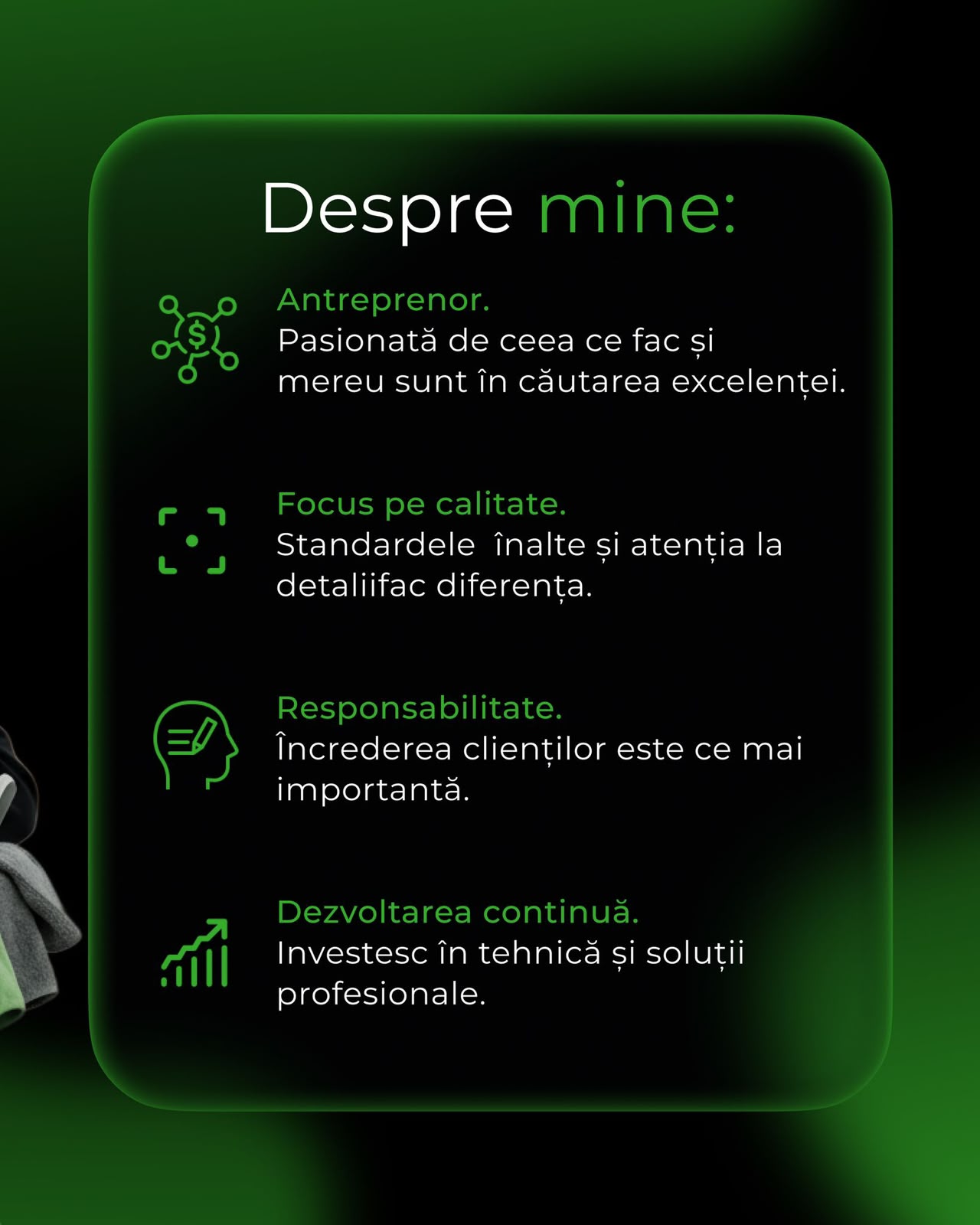 Despre fondatorul Diamond Clean